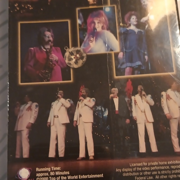 Vintage the osmonds, Christmas memories VHS recorded in Branson - Picture 5 of 5